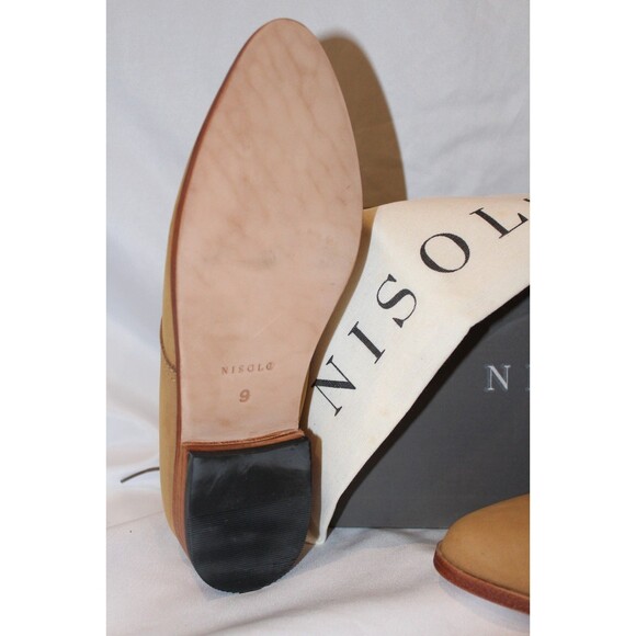 Nisolo Women's Isla‎ Suede Chukka Boots Sand Sz 9 NIB $240 - Picture 6 of 6